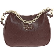 bybyblos καφέ τσάντα ...