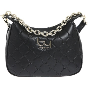 bybyblos μαύρη τσάντα ώμου ivy 68b04 σε προσφορά