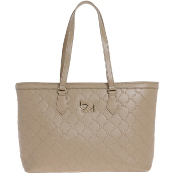 bybyblos μπεζ τσάντα ώμου ivy 68b01 σε προσφορά