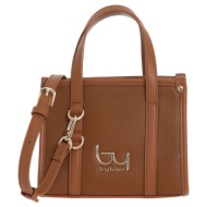 bybyblos καμελ τσάντα ώμου arianna s