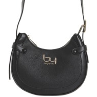 bybyblos μαύρη τσάντα χιαστί zoe 64b01