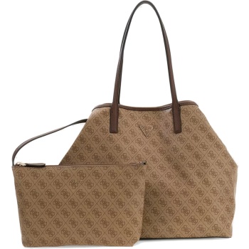 guess μπεζ latte τσάντα ώμου victtoria σε προσφορά