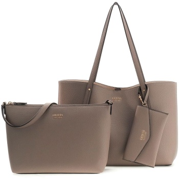 guess πούρο τσάντα ώμου brenton tote