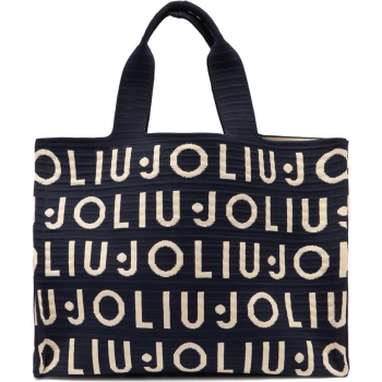 liu jo shopping bag tote knit