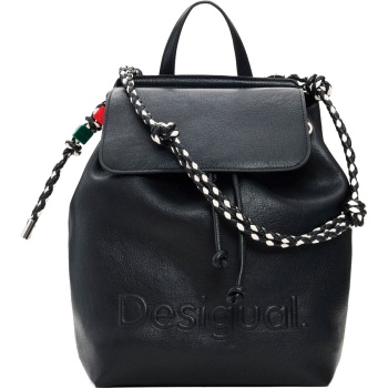 desigual μαύρη τσάντα πλάτης luena 26sakp19