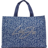 liu jo shopping bag tote denim