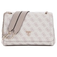guess dove τσάντα ώμου noelle 4g logo chain