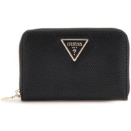 guess μαύρο πορτοφόλι laurel slg m