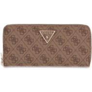 guess μπεζ latte πορτοφόλι laurel 4g l