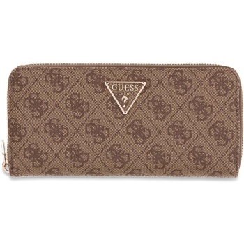 guess μπεζ latte πορτοφόλι laurel 4g l