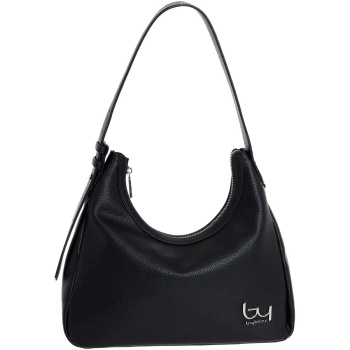 bybyblos μαύρη τσάντα ώμου zest 99b03