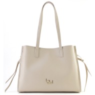 bybyblos μπεζ τσάντα ...