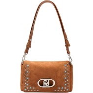 liu jo κάμελ τσαντα ώμου lapuffy