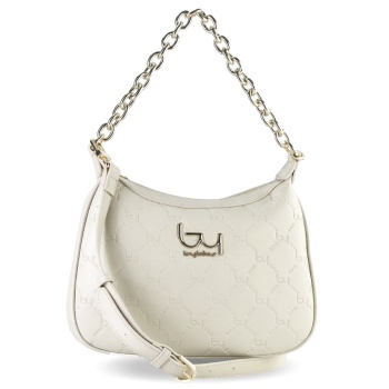 bybyblos εκρού τσάντα ώμου ivy 68b04