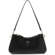 guess μαύρη τσάντα ώμου zg967273