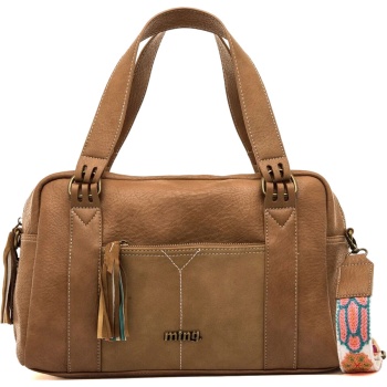 mtng κάμελ τσάντα ώμου aman