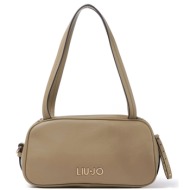 liu jo μπεζ τσάντα ώμου aa6048