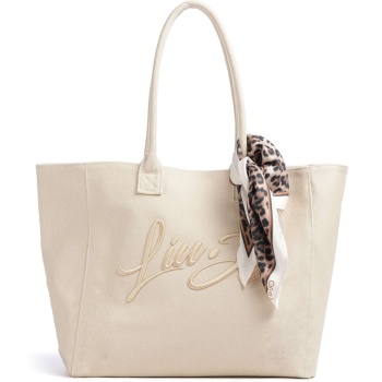 liu jo εκρού τσάντα θαλάσσης aa6200