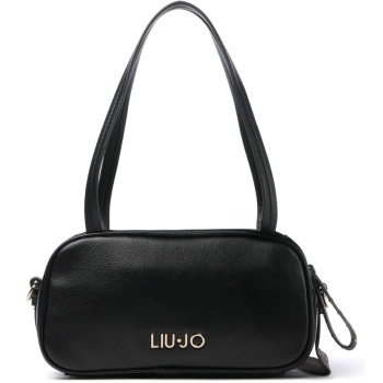 liu jo μαύρη τσάντα ώμου aa6048