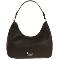 bybyblos μαύρη τσάντα ώμου adventure 98b06