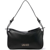 liu jo μαύρη τσάντα ώμου aa6046