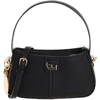 bybyblos μαύρη mini bag sunset 79b03