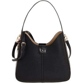 bybyblos μαύρη τσάντα ώμου sunset 79b02