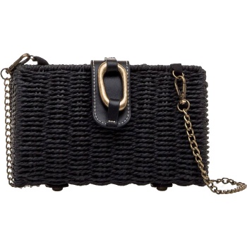 mtng μαύρη τσάντα clutch shell