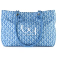 bybyblos μπλε τσάντα θαλάσσης aruba 38a03