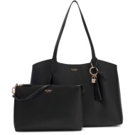 guess μαύρη τσάντα ώμου melody tote