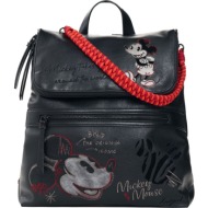 desigual μαύρη τσάντα πλάτης 26wakp07