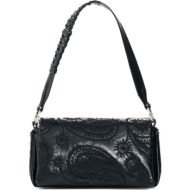 desigual μαύρη τσάντα χιαστί 26waxpa9