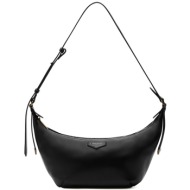 pepe jeans μαύρη τσάντα ώμου pl0300237