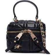 steve madden μαύρη mini τσάντα ώμου