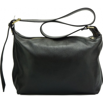 δερμάτινη τσάντα χειρός rossella firenze leather 9006 tan