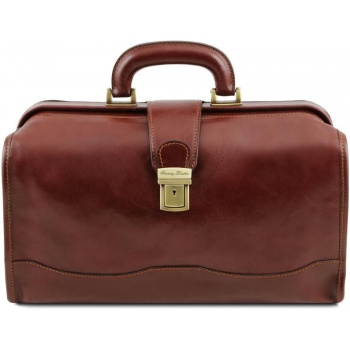 ιατρική τσάντα δερμάτινη raffaello tuscany leather tl141852