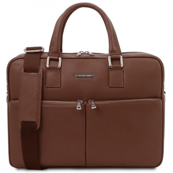 τσάντα laptop δερμάτινη treviso 17 ίντσες tuscany leather