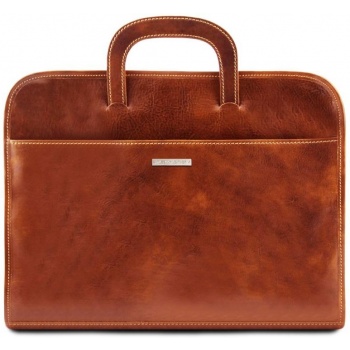 επαγγελματική τσάντα δερμάτινη sorrento tuscany leather