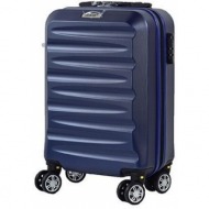 βαλίτσα καμπίνας 50x32x18cm colorlife 8010 μπλε