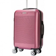 βαλίτσα μεσαίου μεγέθους 65x40x25cm colorlife 8010/24 ροζ