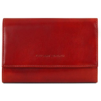 γυναικείο πορτοφόλι δερμάτινο tuscany leather tl140796