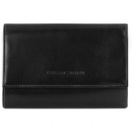 γυναικείο πορτοφόλι δερμάτινο tuscany leather tl140796 μαύρο