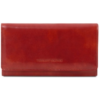 γυναικείο πορτοφόλι δερμάτινο tuscany leather tl140787