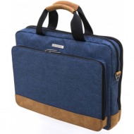 τσάντα laptop 15.6 davidts 258301-03 μπλε