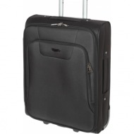 βαλίτσα μεσαία 61 cm με επέκταση diplomat zc980-61 μαύρο