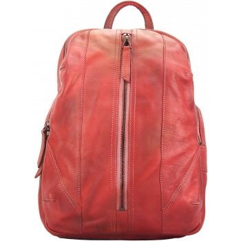 δερμάτινη τσάντα πλάτης armando firenze leather 68029
