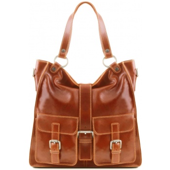γυναικεία τσάντα δερμάτινη melissa μελί tuscany leather