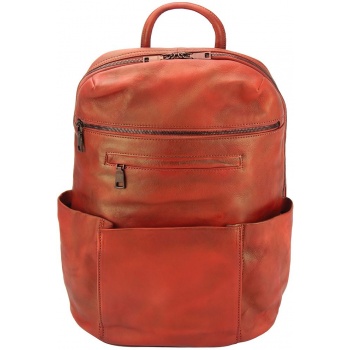 δερμάτινη τσάντα πλάτης tiziano firenze leather 68118