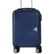 πτυσσόμενη βαλίτσα καμπίνας - 4cm colorlife 8053-20 55χ36χ23 μπλε