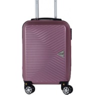 πτυσσόμενη βαλίτσα καμπίνας - 4cm colorlife 8053-20 55χ36χ23 ροζ